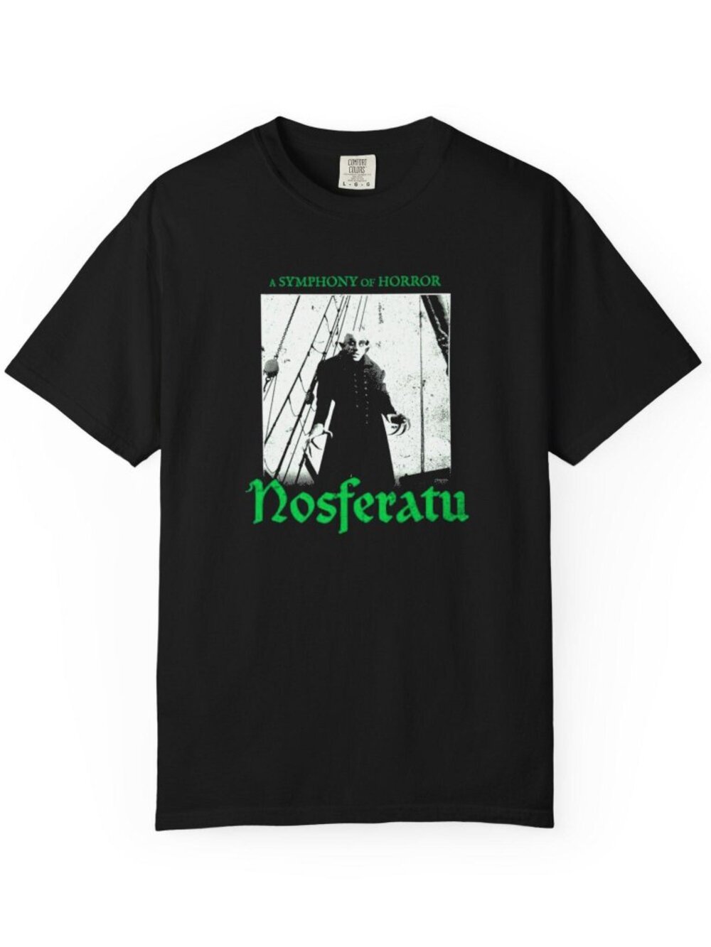 Nosferatu Original Retro T-shirt | Silent horror film tee vintage vampire design